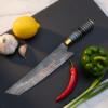 Professional Damascus Gyuto Knife | Forged Carbon Steel Blade | Perfect Gift for Chefs & Home Cooks